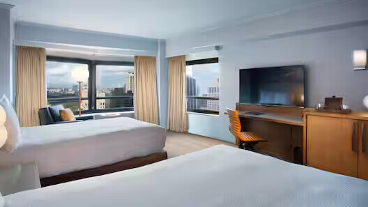 City Room Two Double Beds