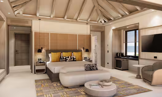 Beachfront Bungalow – 1 King Bed