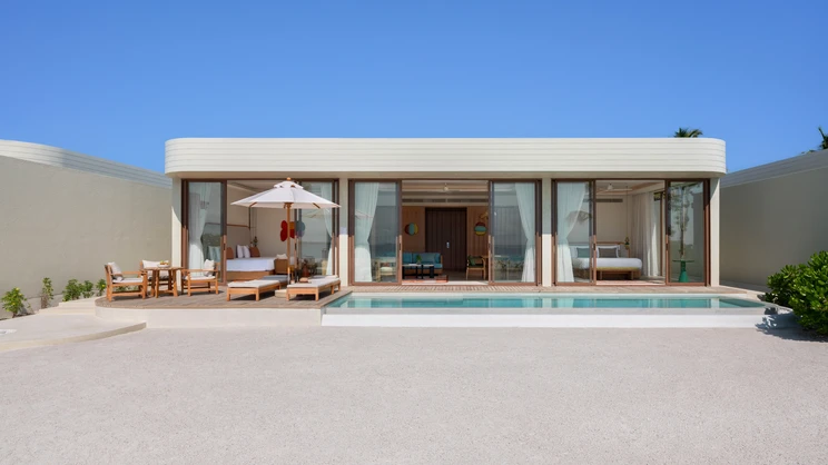 Grand Two Bedroom Beach Pool Villa