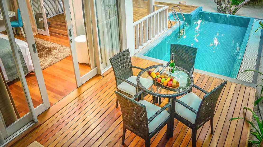  Duplex Beach Villa With Private Pool