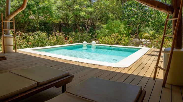 Deluxe Family Room with Private Pool