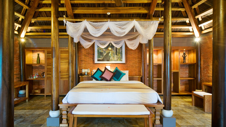 Traditional Vietnamese Pool House