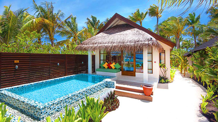 Beach Villa with Pool