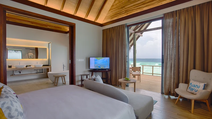  Pool Beach Villa Sunset