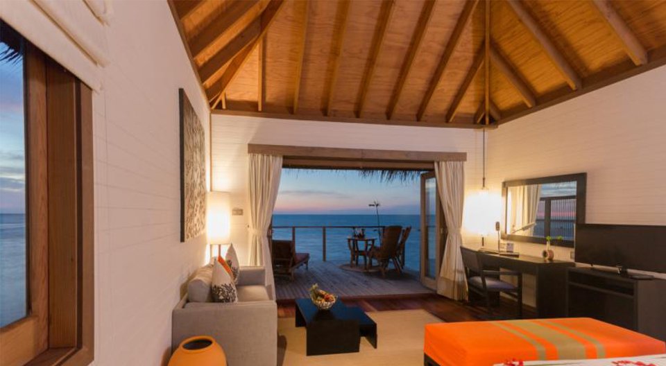 Water Villas with a Jacuzzi 