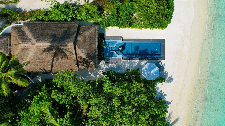 Romantic Beach Pool Villa