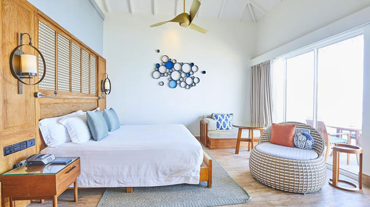 Family Overwater Villa With Kids Bedroom