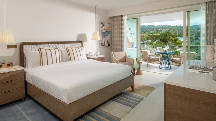 Travertine Luxury Room 