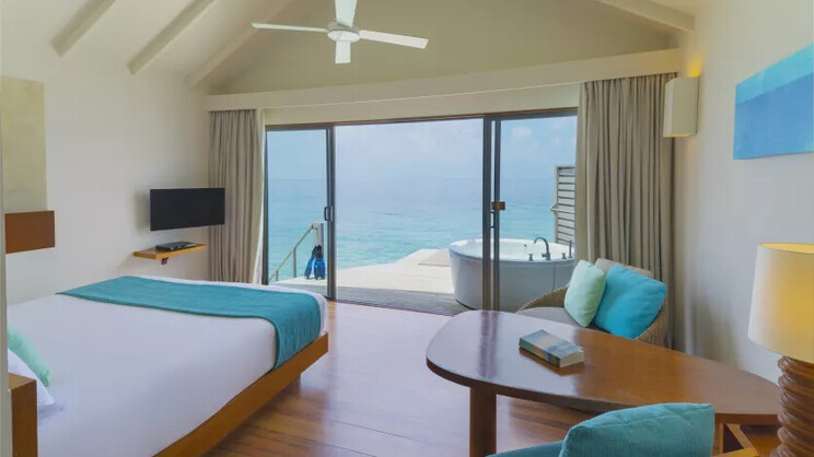 Overwater Villa with Swirl Pool