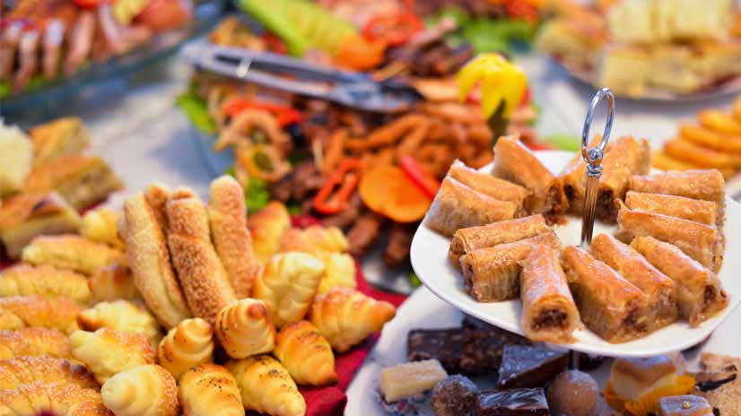 Eating and drinking what you please!