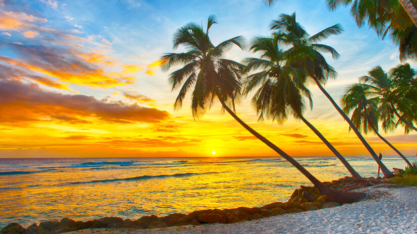 Barbados is an ideal destination for a romantic holiday 