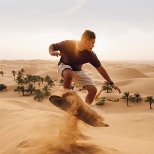 Sand Boarding in Abu Dhabi