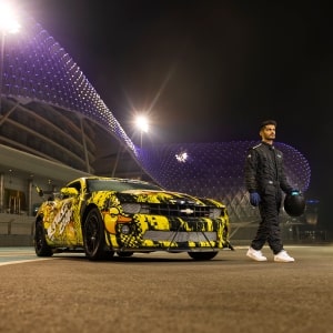 Racing in Abu Dhabi