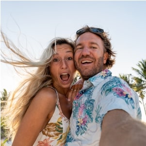 Couple in the Dominican Republic