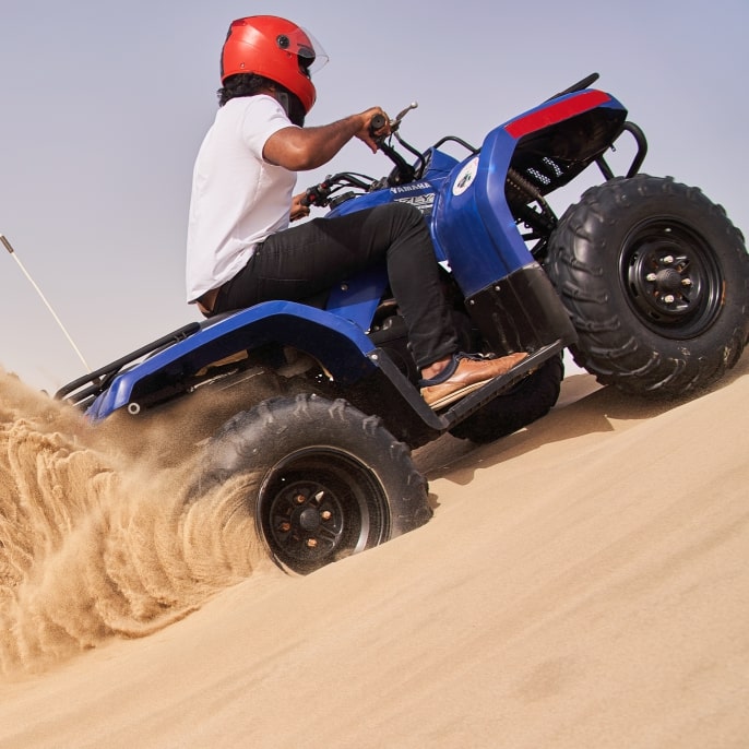 Quadbiking in Qatar