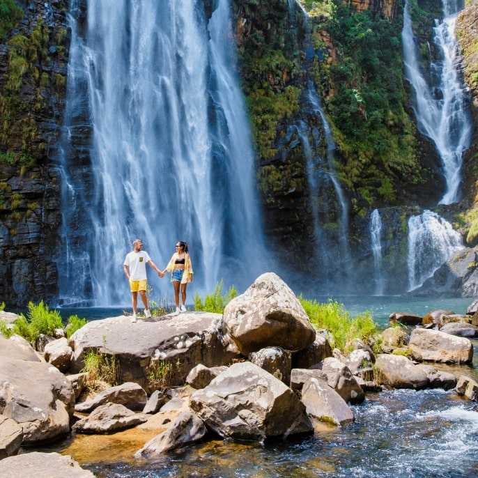 South Africa Waterfall