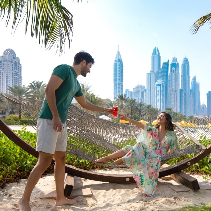 Couple in Dubai