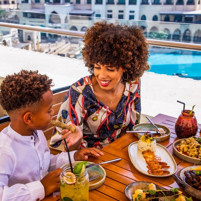 Eating all inclusive in Dubai