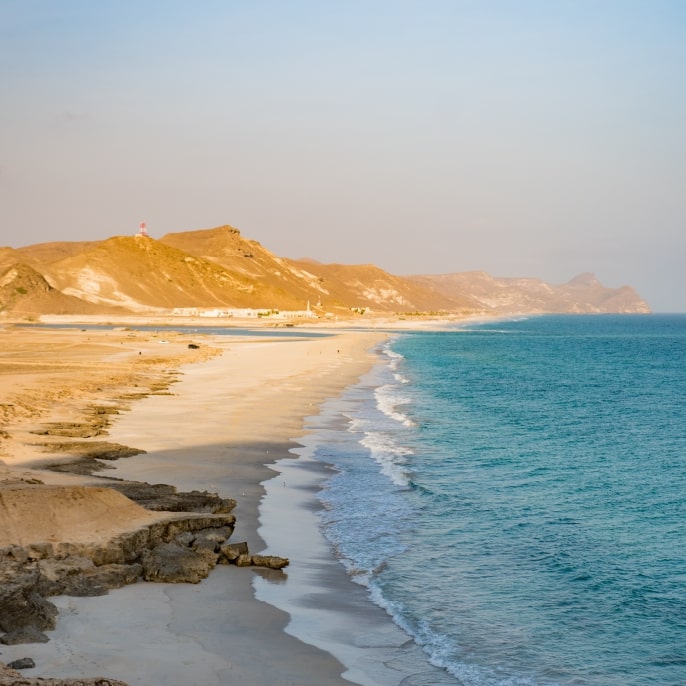 Oman beach
