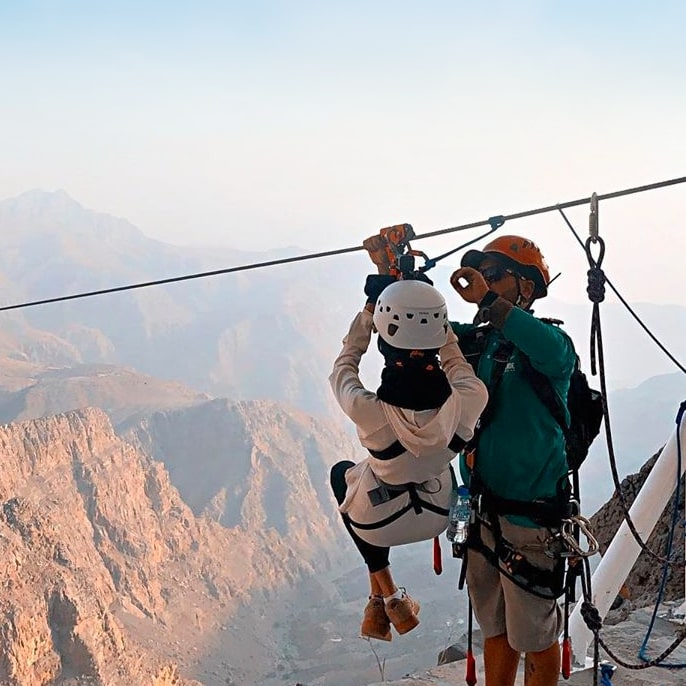 Jais Flight zipline, Ras Al Khaimah