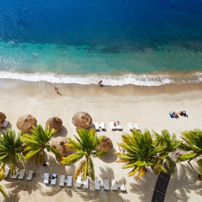 St Lucia beach, Caribbean holidays